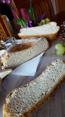 Fermentirani proseni kruh brez kvasa, brez glutena in brez laktoze 
