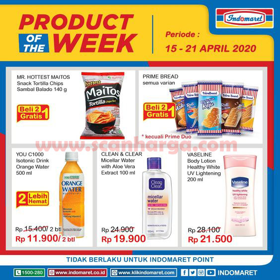   Promo  Indomaret  Heboh Product Of The Week PTW 15 21 