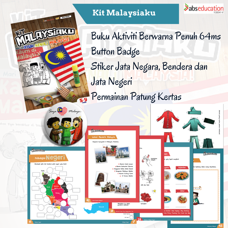 Kit Malaysiaku untuk Kanak-Kanak  Tinta Wan Anie