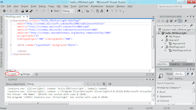 Open XAML editor