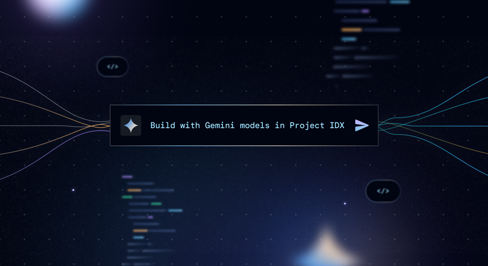 Build with Gemini models in Project IDX