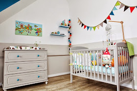 idea decoración cuarto bebé