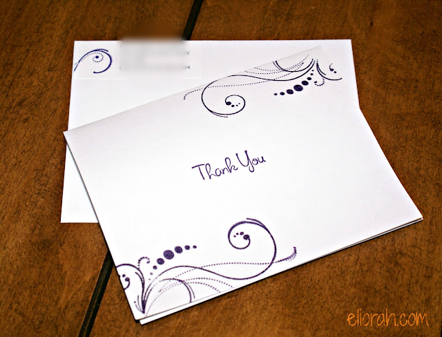 Thank You note