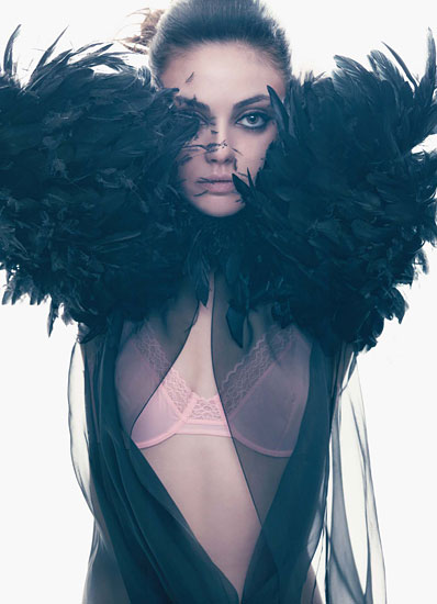 kim kardashian w magazine photoshop. Mila Kunis For W Magazine