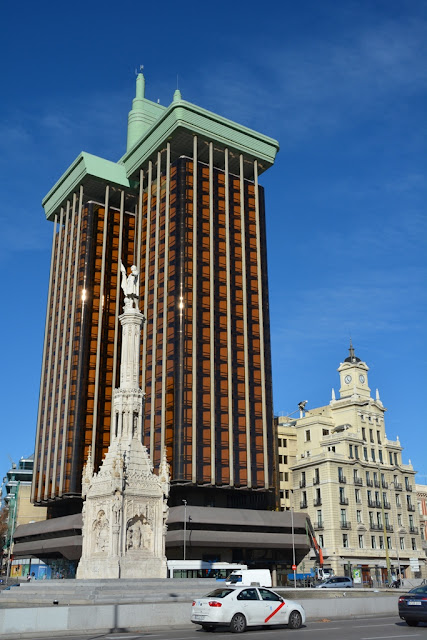 Plaza Colon Madrid modern