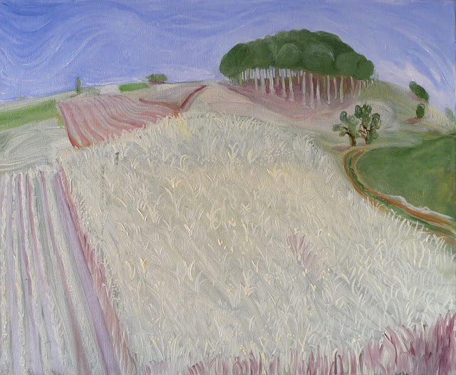 Thomas Groslier Le paysage dans la peinture contemporaine - Amiens -  Paysage de Picardie