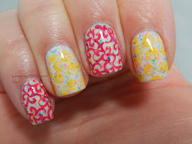 InDecisive-Nail Lacquer Jawbreaker stamped