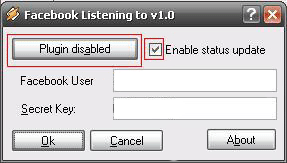 Cara Menampilkan Lagu di Winamp ke Status Facebook