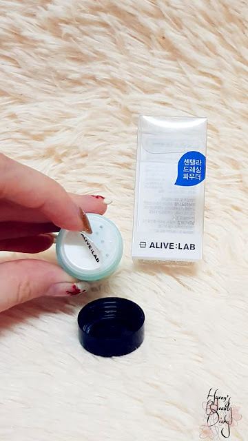 Review; ALIVE:LAB's Centella Dressing Powder