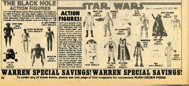 famous monsters Star Wars advert