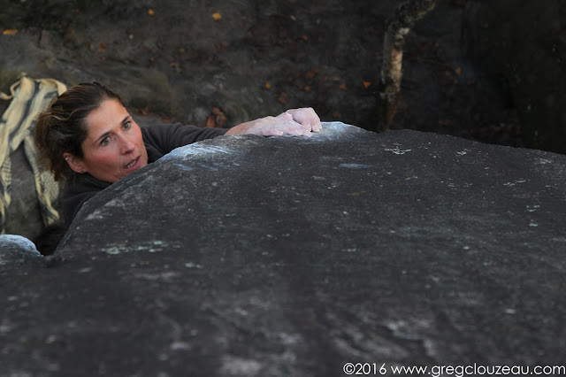 Philo sur les plats de la Gorges aux Chats, Trois Pignons, Fontainebleau