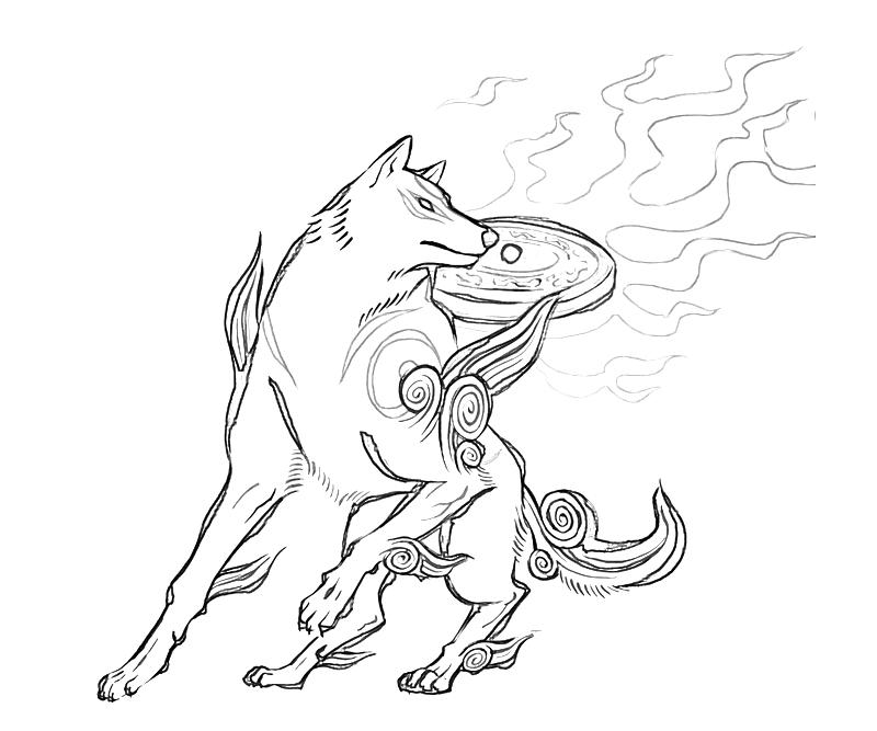 printable-okami-amaterasu-character-coloring-pages