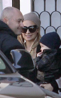 Nicole Richie and Joel Madden heading to breakfast at Hugo's restaurant in West Hollywood