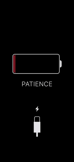 Patience Low Battery iPhone 4k Wallpaper is free iPhone wallpaper. First of all this fantastic wallpaper can be used for Apple iPhone and Samsung smartphone.