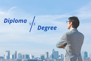 Difference Between Diploma and Degree in Engineering Student comparing Diploma and Degree options in Engineering