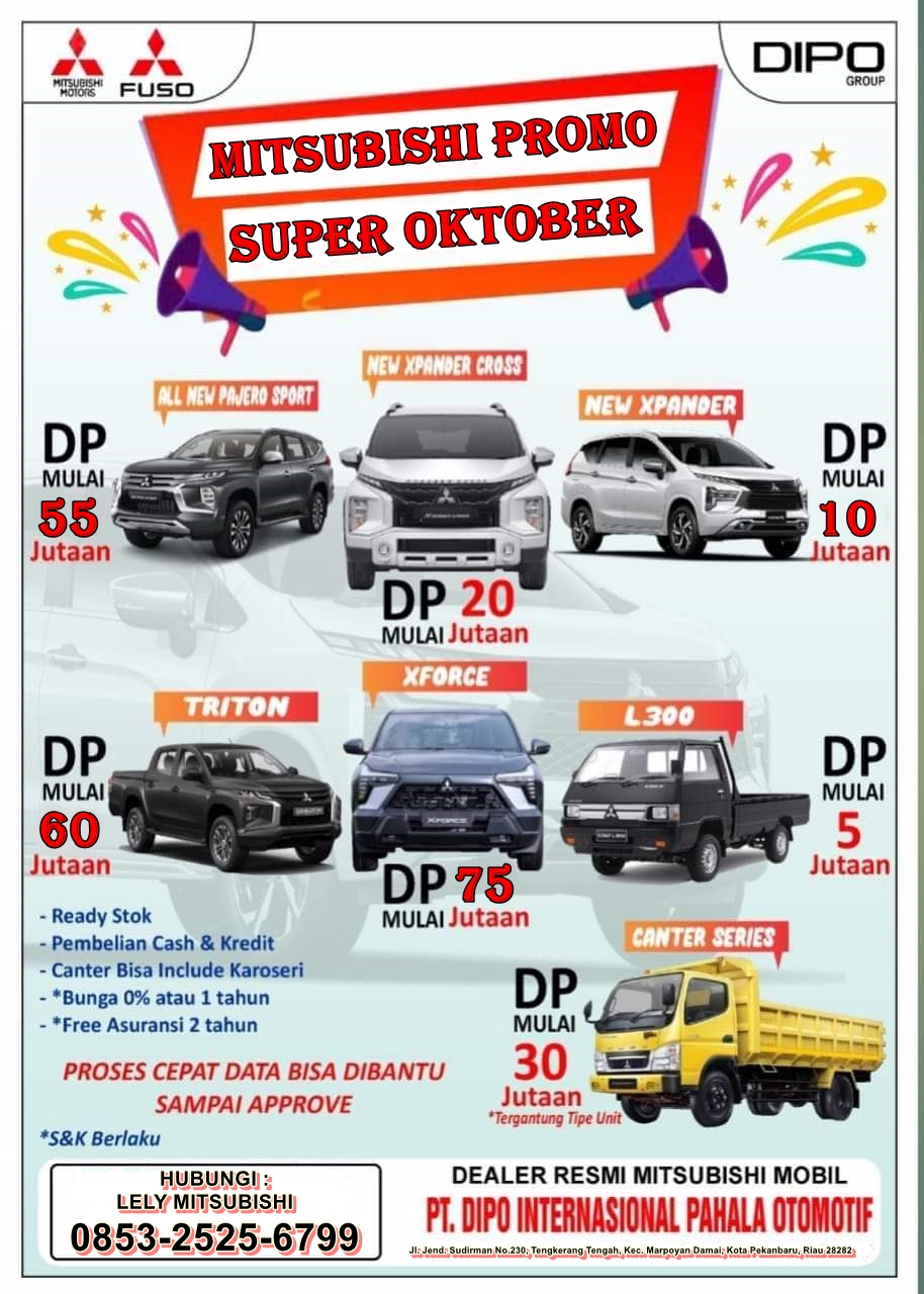 MITSUBISHI SALE SUPER OKTOBER 2023