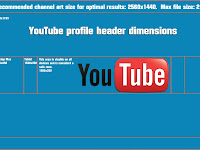 Youtube Channel Banner Template Size