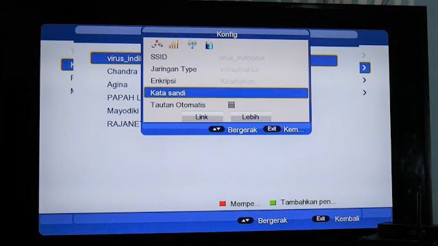 Menghubungkan Set Top Box GOTAMA GTA-04KT2 DVB-T2 ke internet