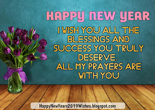 Happy New Year Wishes In English