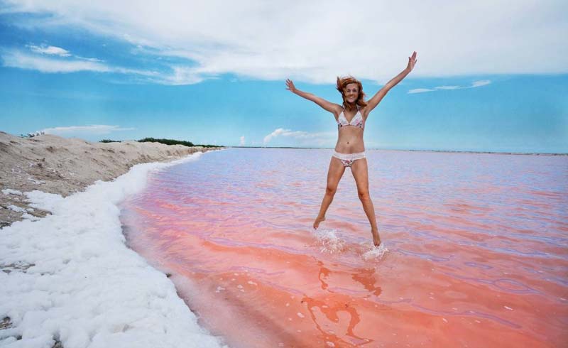 Pink-lakes, Travel & Vacations