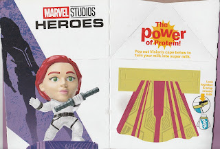 Front and right panel of Marvel Studios Heroes Happy Meal Box