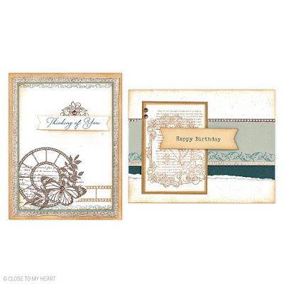 cards created with Thoughtful Tokens—September Stamp of the Month (S2309)