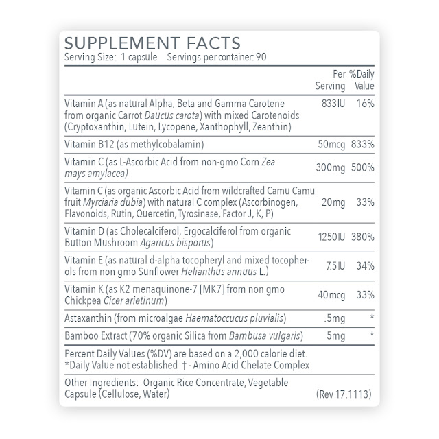 B-Max from Nutrisail contains no fillers or magnisium stearate. Just lots of great ingredients to make your body healthy