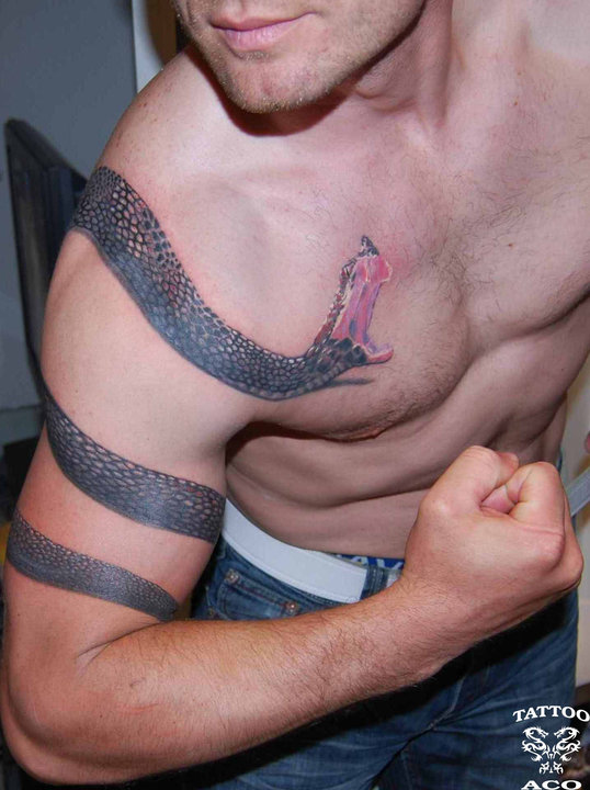 BIG Snake Tattoo Beautiful