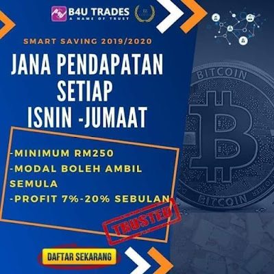 Jana pendapatan sampingan 2020 Pelaburan B4U Trades B4uTrades Review