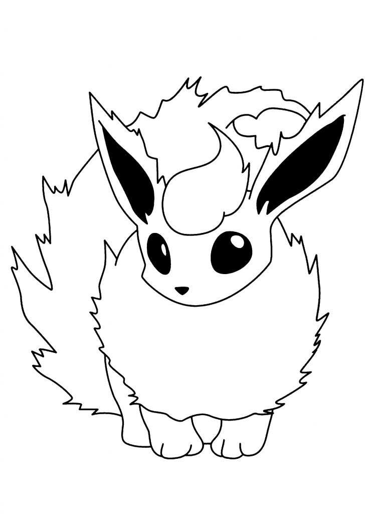 Printable Pokemon Coloring Sheet