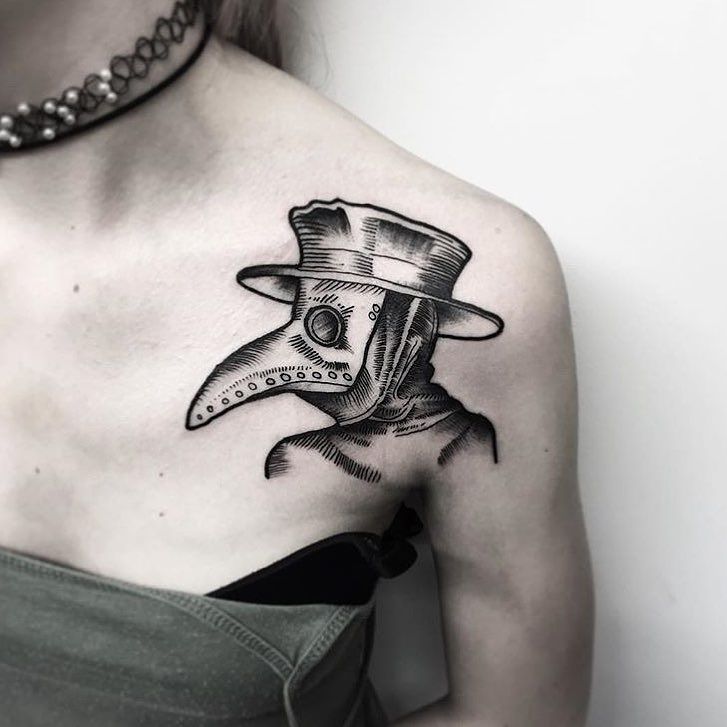 Tatuajes del Doctor Plaga su significado y Mejores Ideas