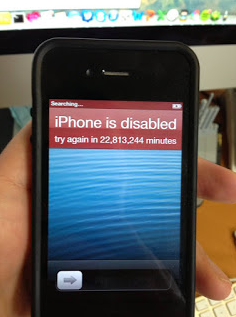 Cara Mengatasi IPhone yang ke Disable