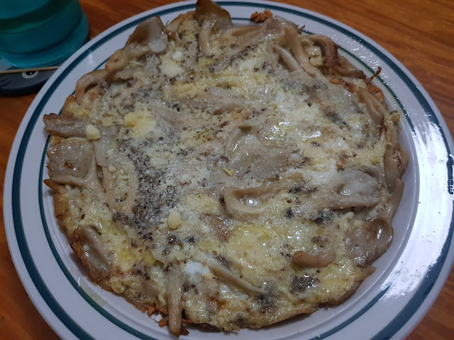 Oyster Mushroom Omelet