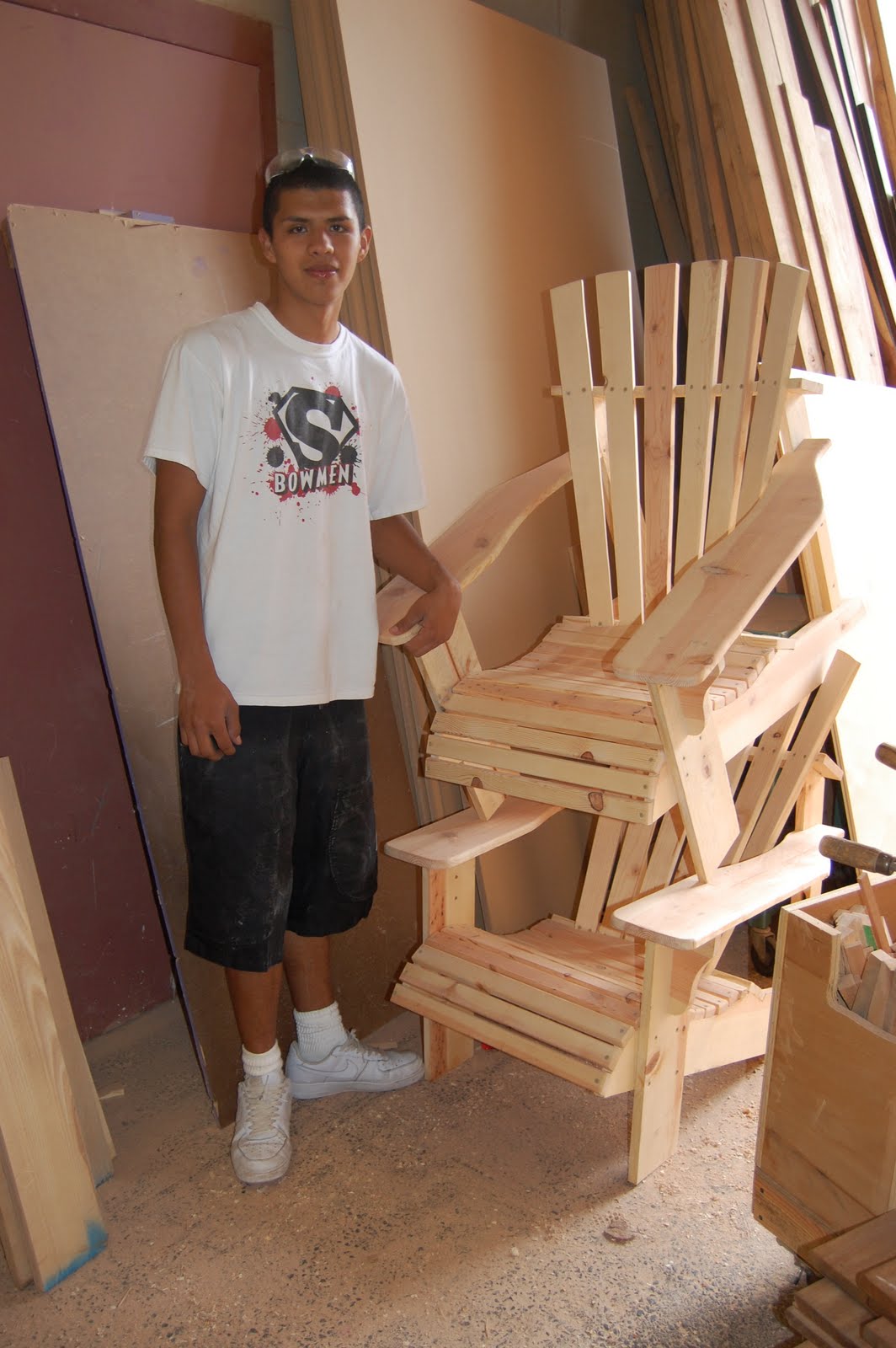 woodworking in action