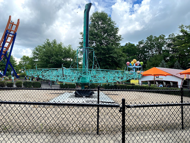 Partially Built Wave Swinger Lake Compounce