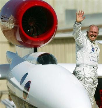 Adventurer Picture of Steve Fossett whose single Plane and him may have crashed in nevada