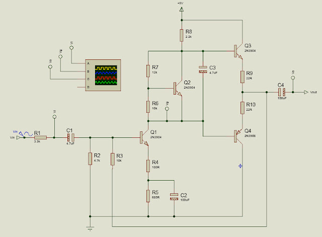 testing audio amplifier circuit