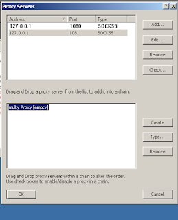 Setting Proxy Server