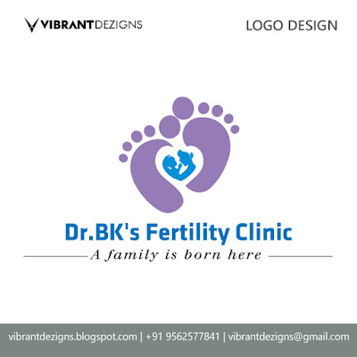 fertility clinic logo design_vibrantdezigns