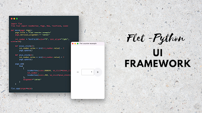 Flet for Developing GUI/Web/Mobile Apps in Python