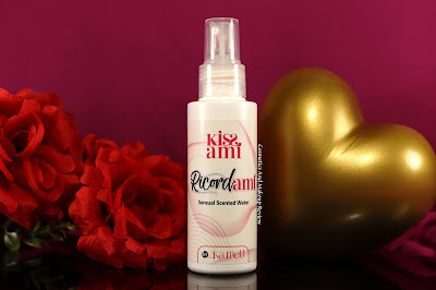 Kamelì Biocosmesi - Ricordami - Sensual scented water - Acqua profumata sensuale (linea Kissami) - packaging