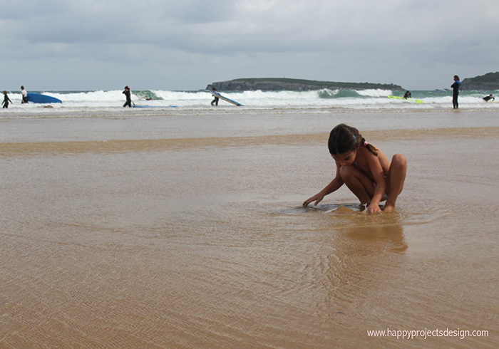 Playa de Somo en cantabria