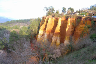 Alrededores de Roussillon.