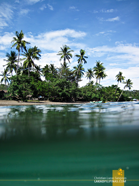 At Linamon's Mago-ong Beach 