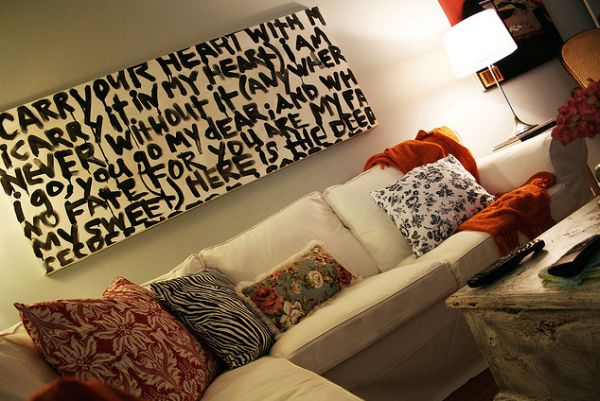 Message Wall Art: Home Decor 