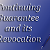 Continuing Guarantee and it’s Revocation