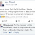 PHOTO NEWS: NIGERIA SENATE PRESIDENT is a British and An agent of Destabilization