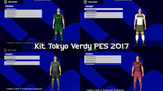 KIT TOKYO VERDY PES 2017