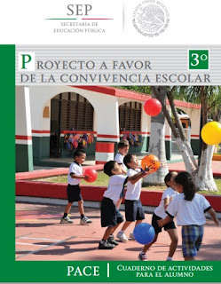 Imagen del Libro de Proyecto a Favor de la Convivencia Escolar (PACE). 