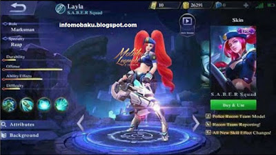 Skin Epic Layla Mobile Legends